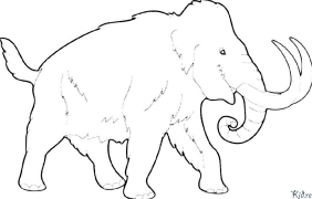 mammoth Àwọn Ojúewé Àwọ̀ Tí A Tẹ̀wé